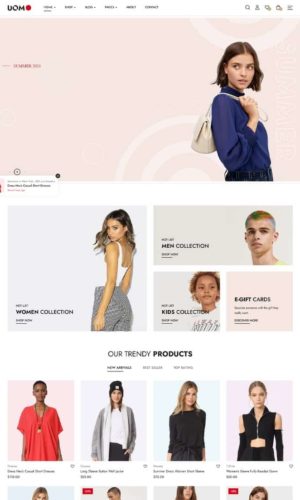 Разработка интернет-магазина женской одежды «ROSI» в Москве 2 Кастомизация WooCommerce темы Uomo под магазин одежды | Москва, ТЦ «Каширская Плаза» в Чебоксарах