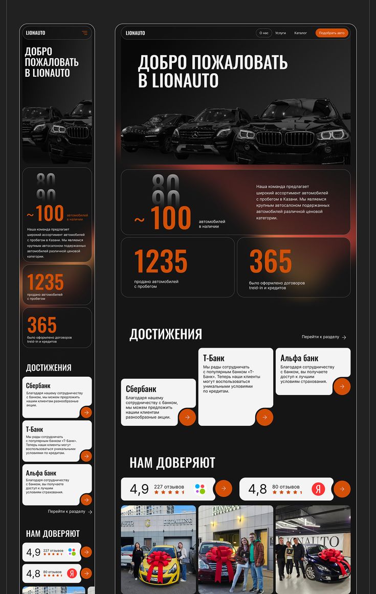 Разработка веб-дизайна для автосалона LionAuto в Санкт-Петербурге 1 Разработка веб-дизайна для автосалона LionAuto в Санкт-Петербурге