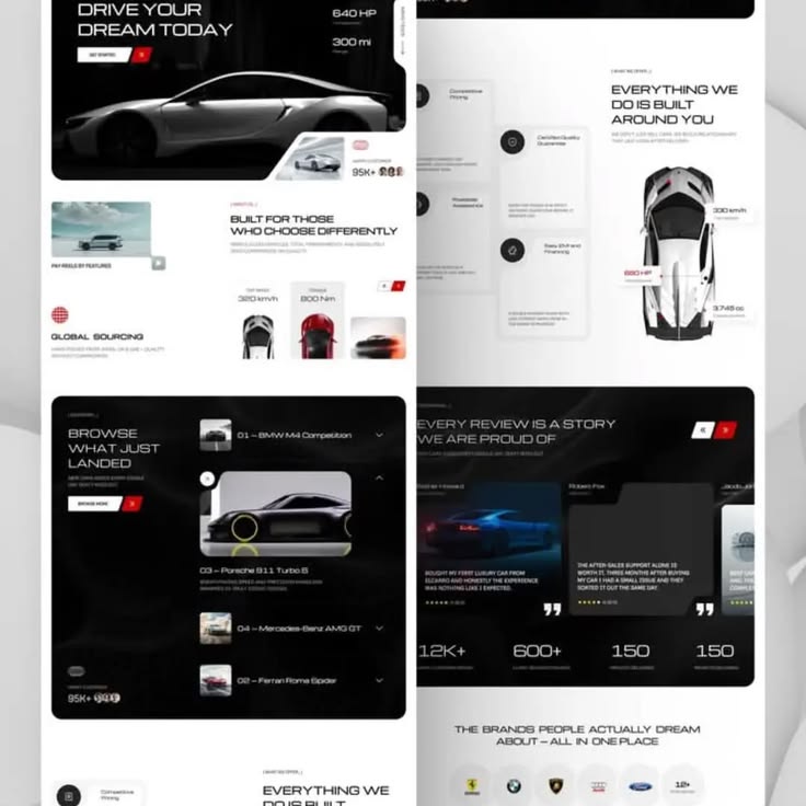 Разработка современного лендинга в Figma/XD/PSD для автосалона в Москве 1 Разработка современного лендинга в Figma/XD/PSD для автосалона в Москве