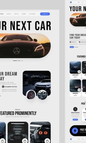 Разработка UI/UX дизайна для бренда Audi в Самаре