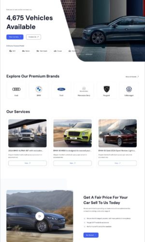 Разработка сайта для автосалона на WordPress в Нижнем Новгороде (Boxcar)