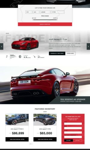 Разработка лендинга для люксовых авто в Самаре