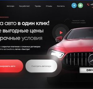 Разработка сайта для промышленного предприятия на WordPress в Челябинске 8 Разработка лендинга для аренды авто в Казани