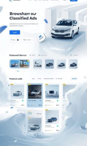 Разработка лендинга для автосалона в Сочи