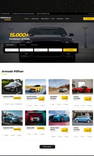 Разработка сайта для автосалона в Липецке