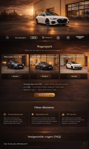 Разработка сайта для аренды автомобилей в Краснодаре