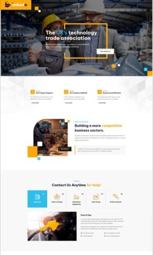 Разработка сайта для промышленного завода на WordPress в Омске