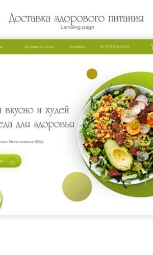 Разработка сайта для доставки (Delivery) в Советском районе Челябинска 12 Разработка лендинга для доставки еды в Ленинском районе Екатеринбурга
