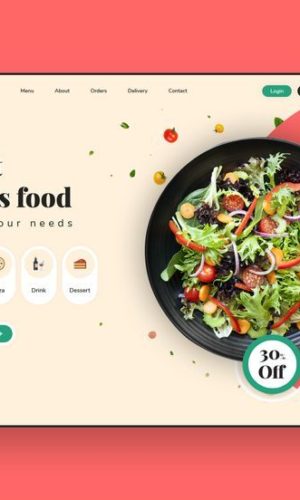 Разработка сайта для ресторана Ownfood в Омске (ул. Ленина) 1 Разработка сайта для доставки еды в Октябрьском районе Новосибирска