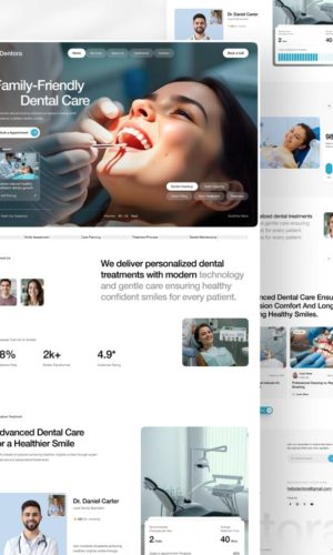Разработка сайта для стоматологической клиники Dentora в Екатеринбурге (ТЦ «Гринвич»)