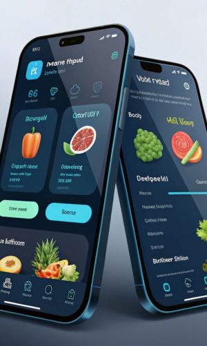 Разработка UI/UX для приложения здорового питания в Чебоксарах