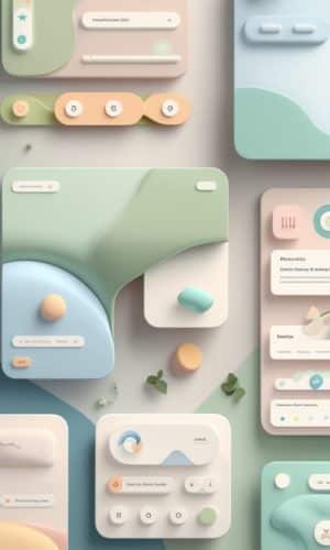 Разработка Soft 3D UI-кита для SaaS в Чебоксарах