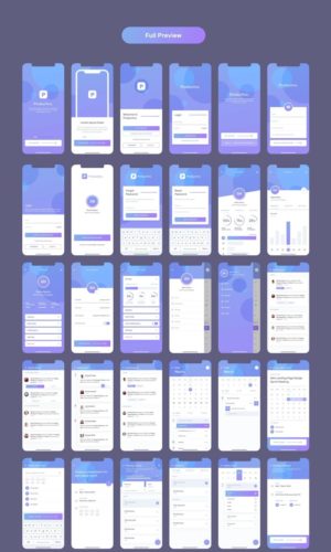 Разработка UI-кита Productivo для мобильного приложения в Чебоксарах